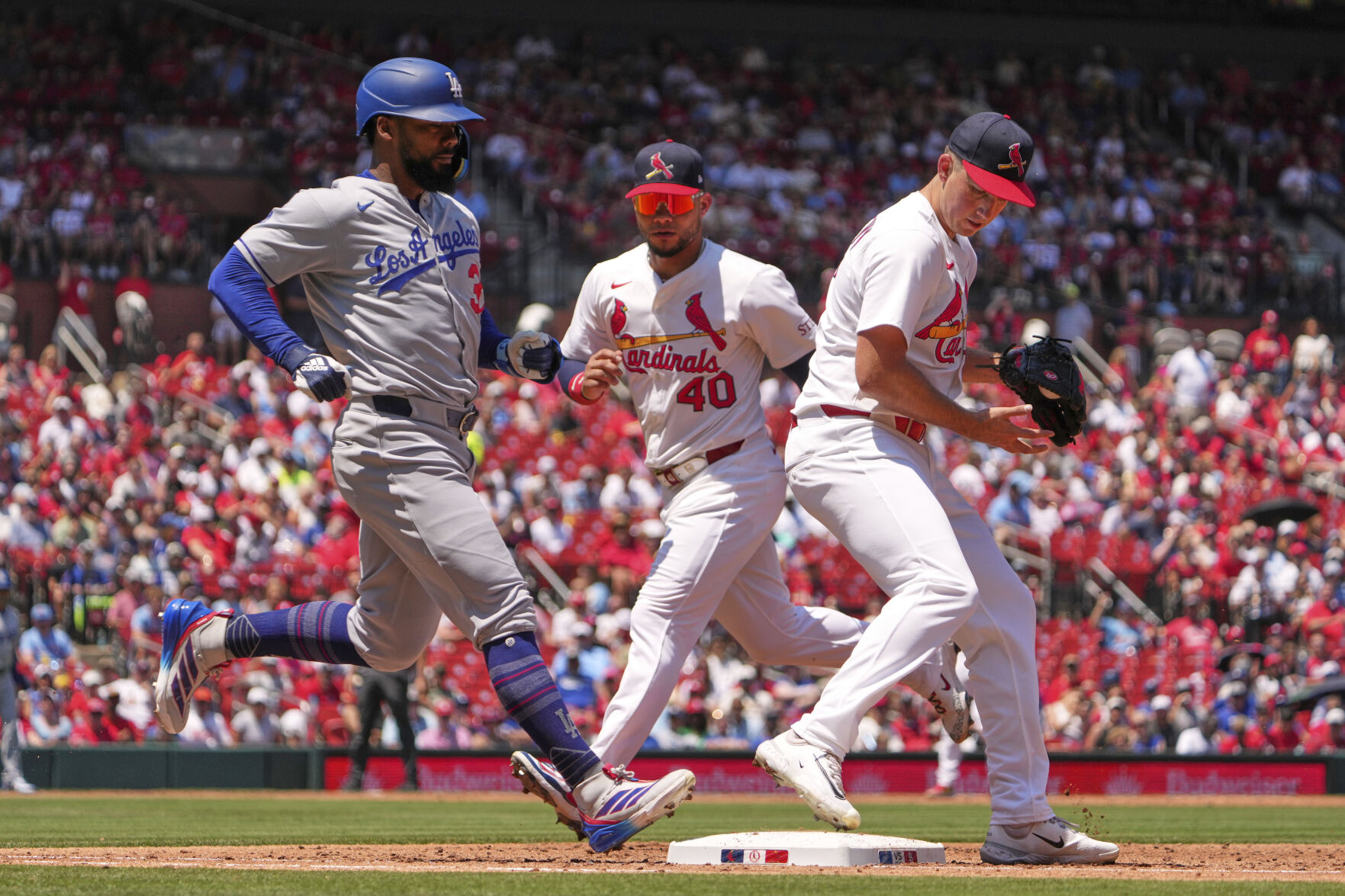 Dodgers Cardinals Baseball